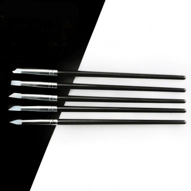 Silicone brushes, 5pcs
