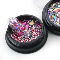 Rhinestones mix, Light Siam II 2
