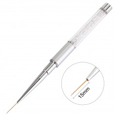 Nail art pintsel, 15 mm