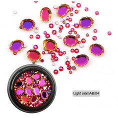 Rhinestones mix, Light Siam IV