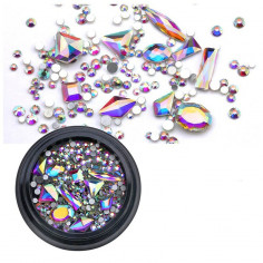Rhinestones mix, Crystal AB Mix