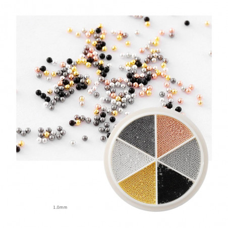 Klaaskuulid, roosa, K4 | Nail In