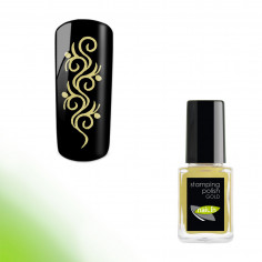 Stamping lakk, Gold, 12 ml