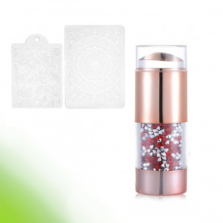 Stamper, double ended