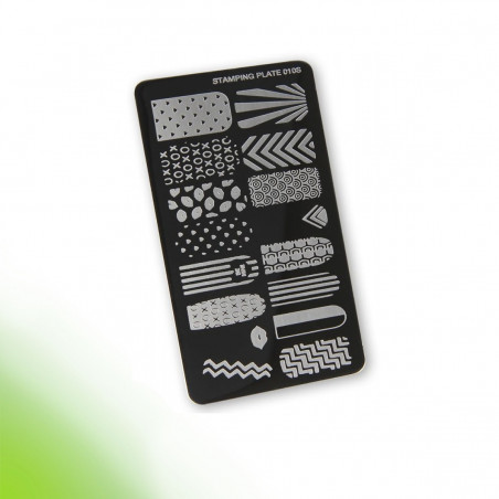 Stamping plate, 10S