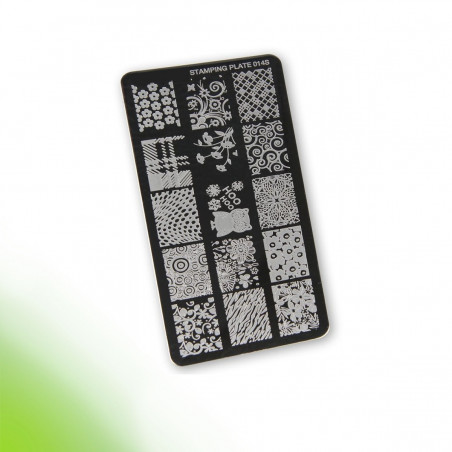 Stamping plate, 14S