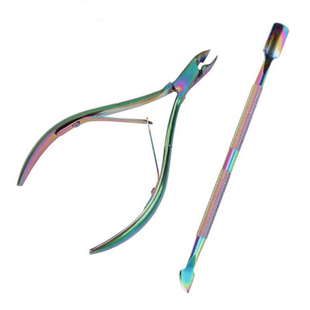 Cuticle Nipper & Pusher set