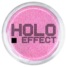 Glitter Holo Effect, Violet Pink