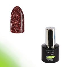 Гель-лак, Reflective Red, 8ml