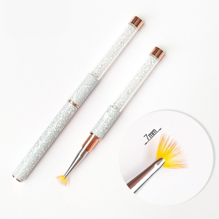 Nail art brush fan, 7mm