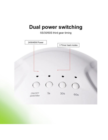 UV/LED lamppu SUNone, 48W