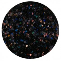 Confetti with Glitter Dust, black