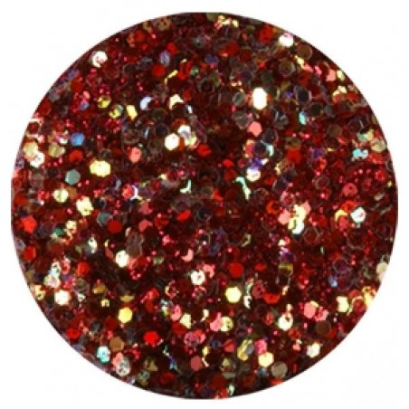 Glitter-hologrammid, tumepunane, GH5 | Nail In