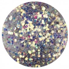 Glitter-hologrammid, hõbehall, GH7 | Nail In